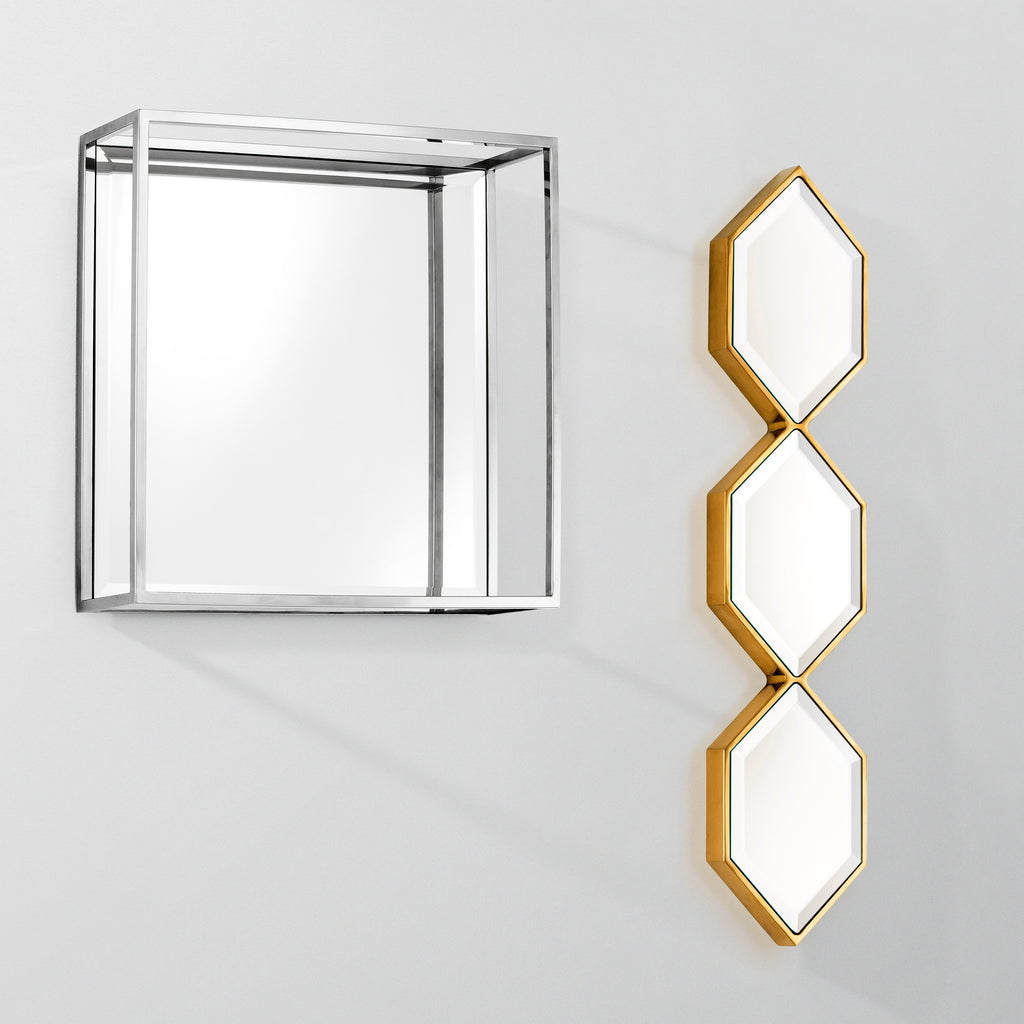 Mirror Saronno Gold Finish