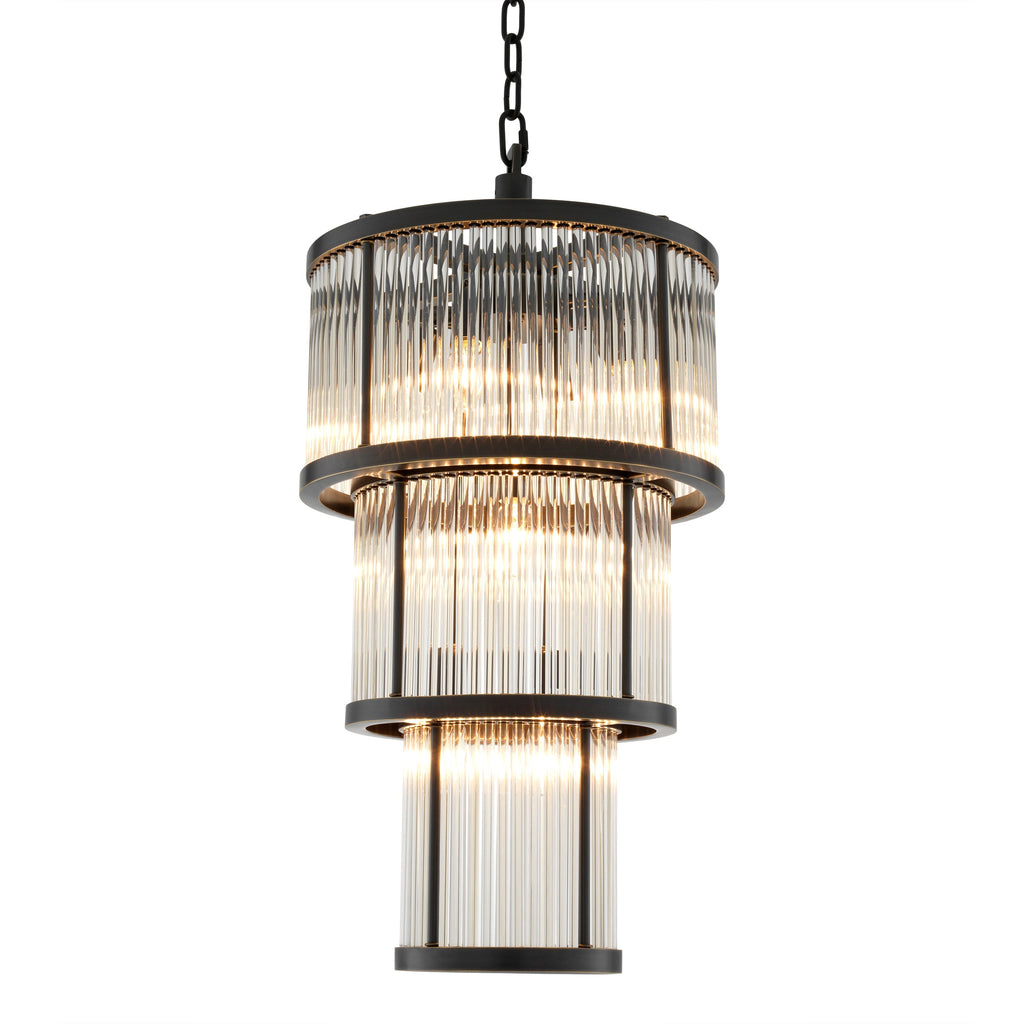 Chandelier Avery Bronze Highlight Finish