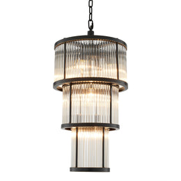 Chandelier Avery Bronze Highlight Finish