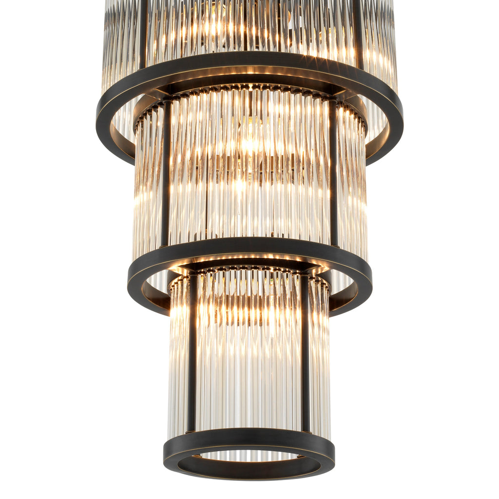 Chandelier Avery Bronze Highlight Finish