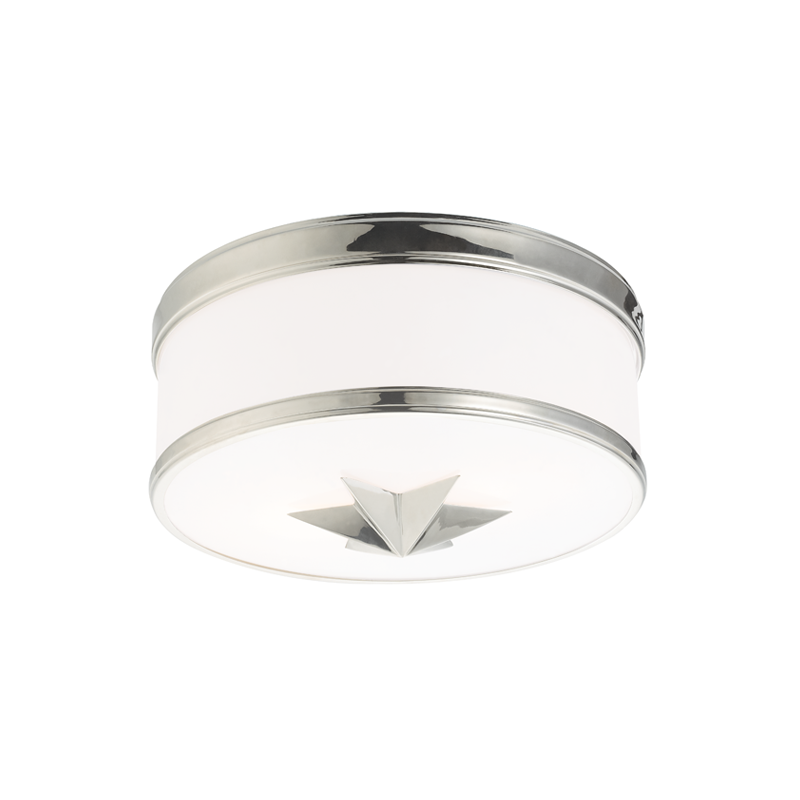 Seneca Flush Mount 11" - Polished Nickel