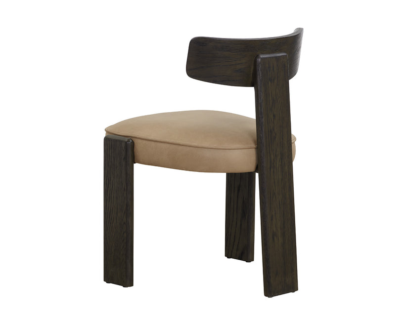 Horton Dining Chair - Dark Brown, Set of 2