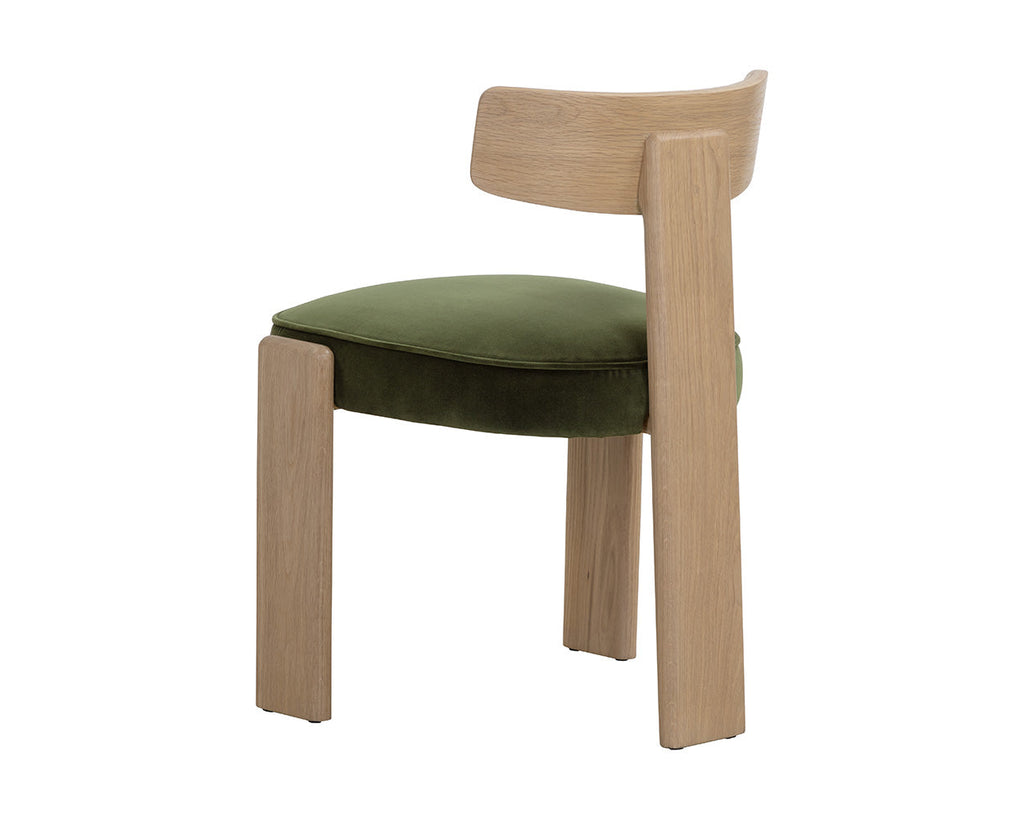 Horton Dining Chair - Rustic Oak, Set of 2