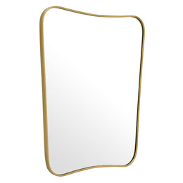 Mirror Vivienne Brushed Brass Finish