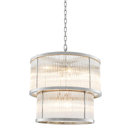 Chandelier Pasadena Nickel Finish