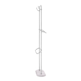 Towel Rack Lowell L Pol Ss White Marble