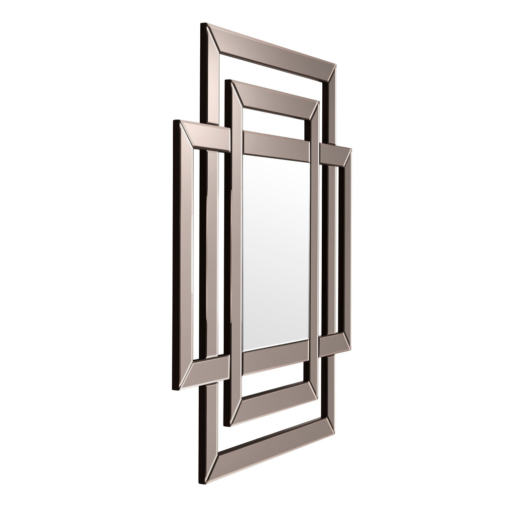 Mirror Mortimer Bronze Mirror Glass