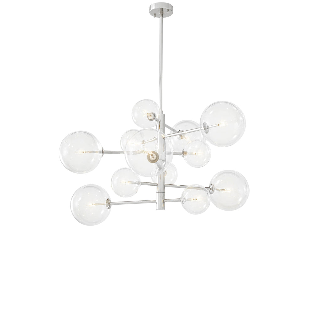 Chandelier Argento S Nickel Finish