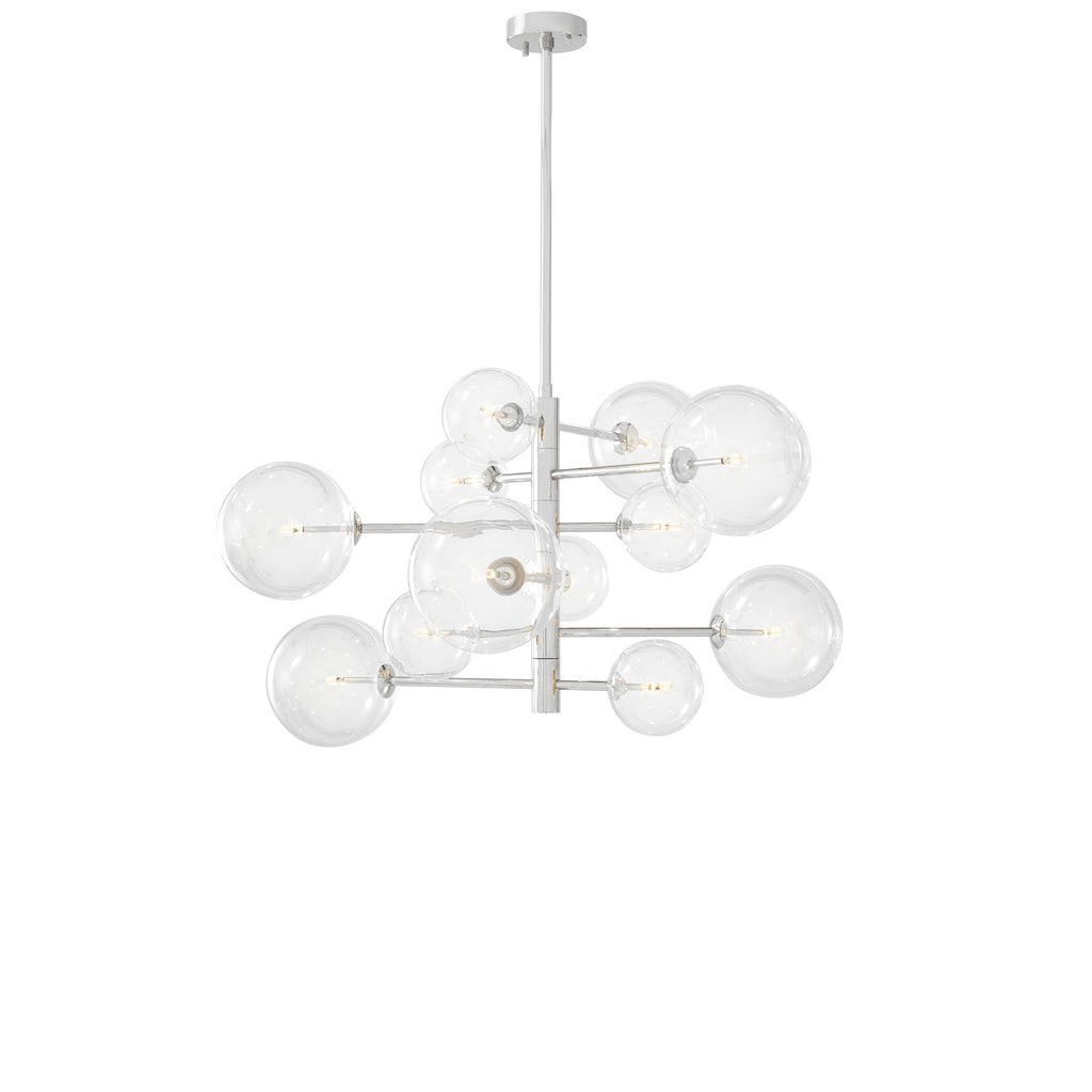 Chandelier Argento S Nickel Finish