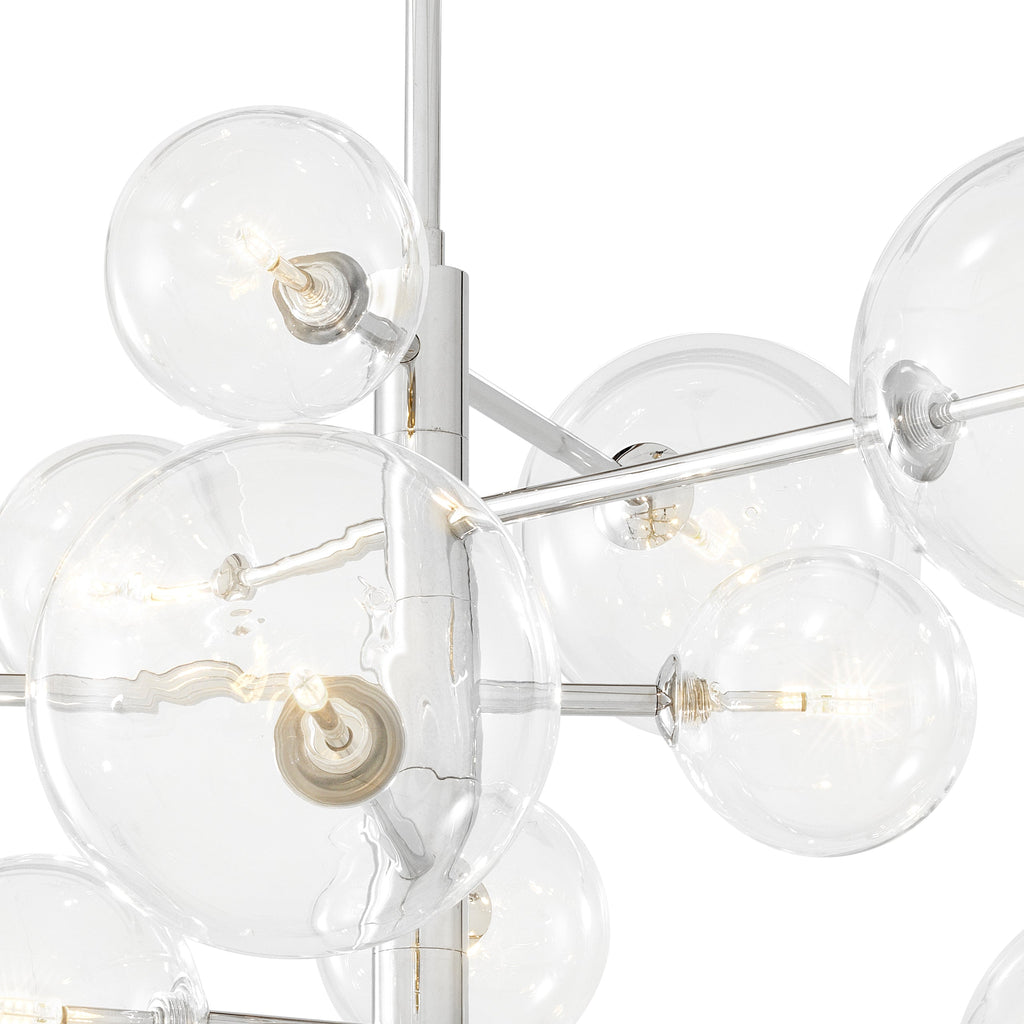 Chandelier Argento S Nickel Finish