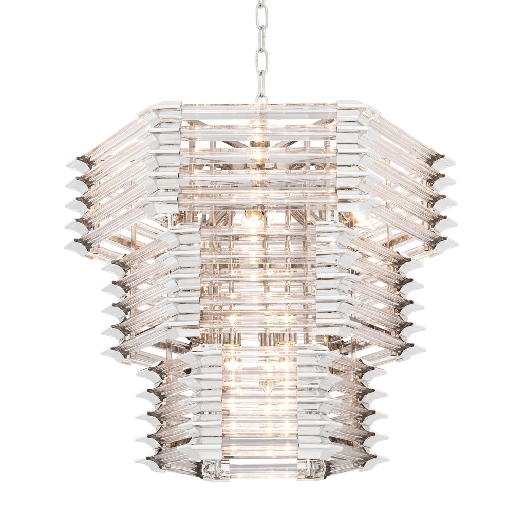 Chandelier Wren Nickel Finish