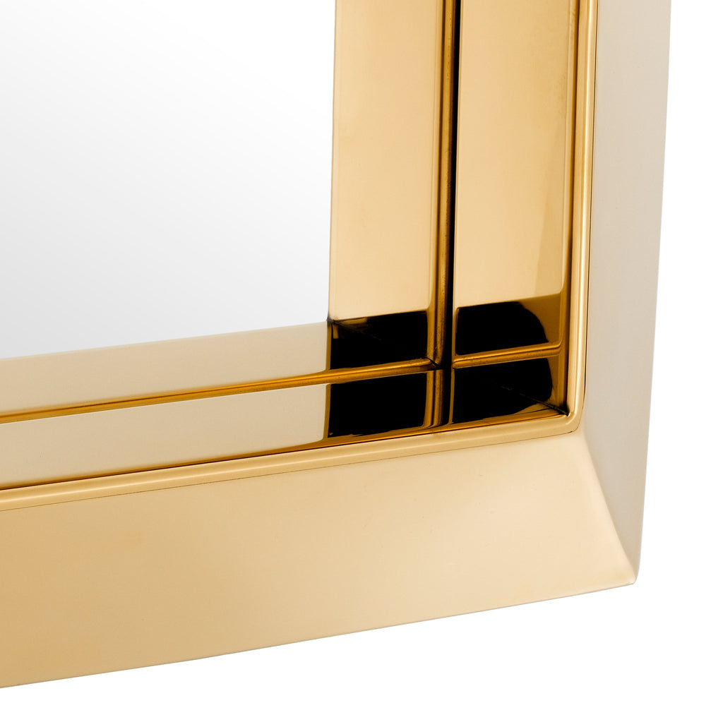 Mirror Vinovo Gold Finish