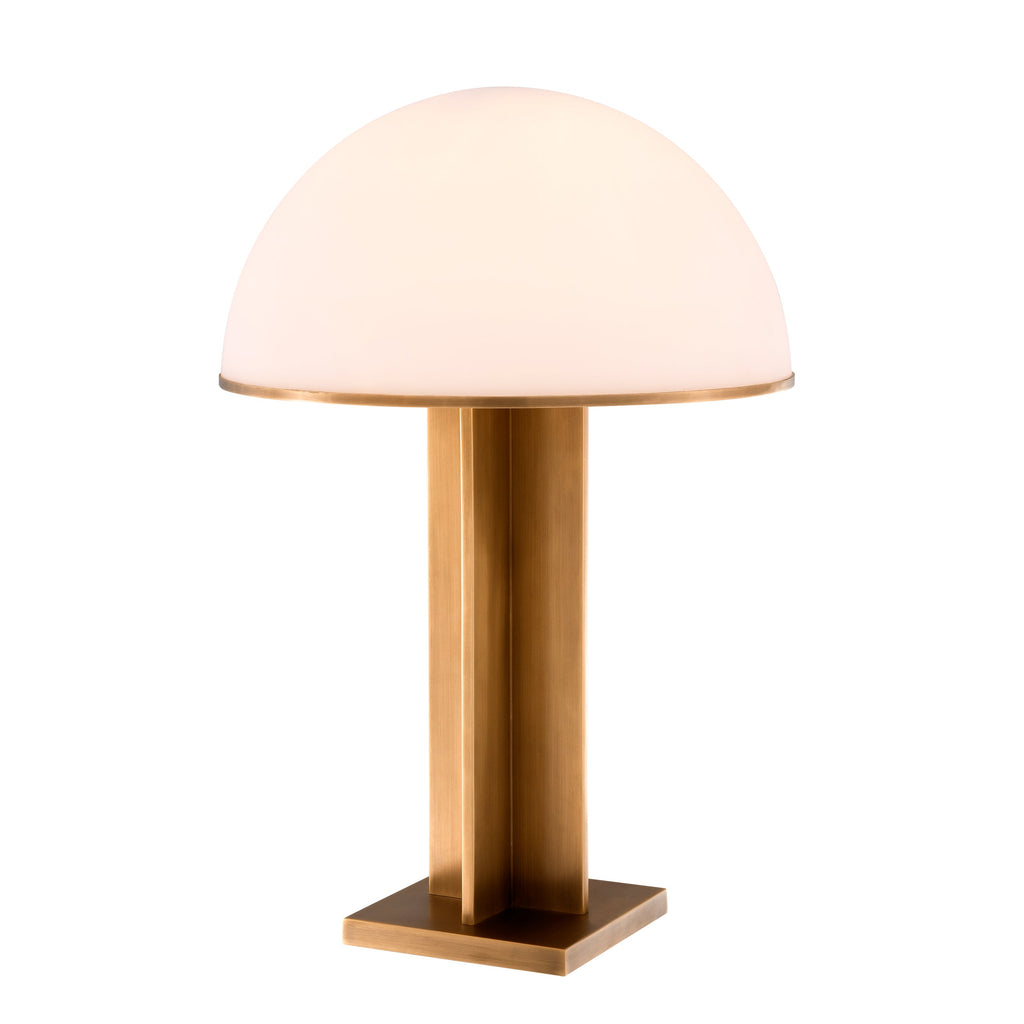 Table Lamp Berkley Antique Brass Finish