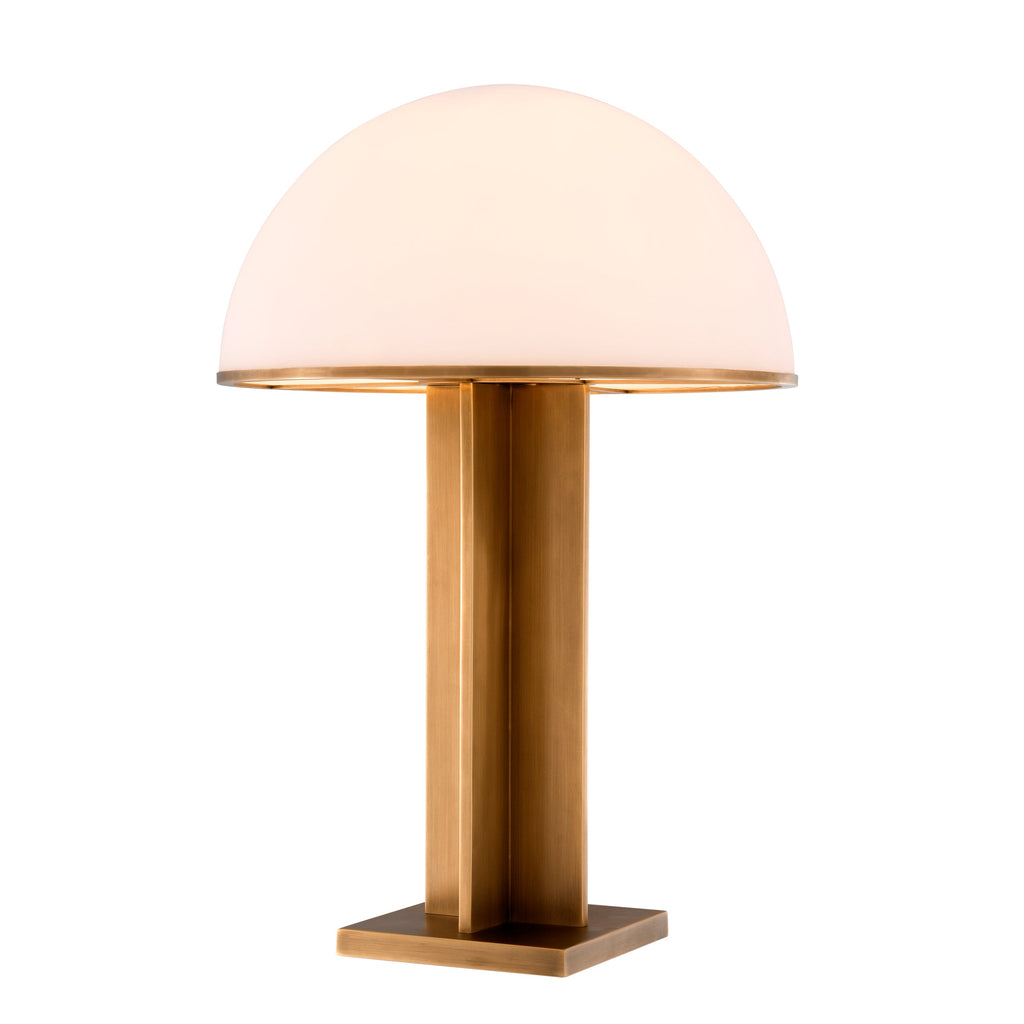 Table Lamp Berkley Antique Brass Finish