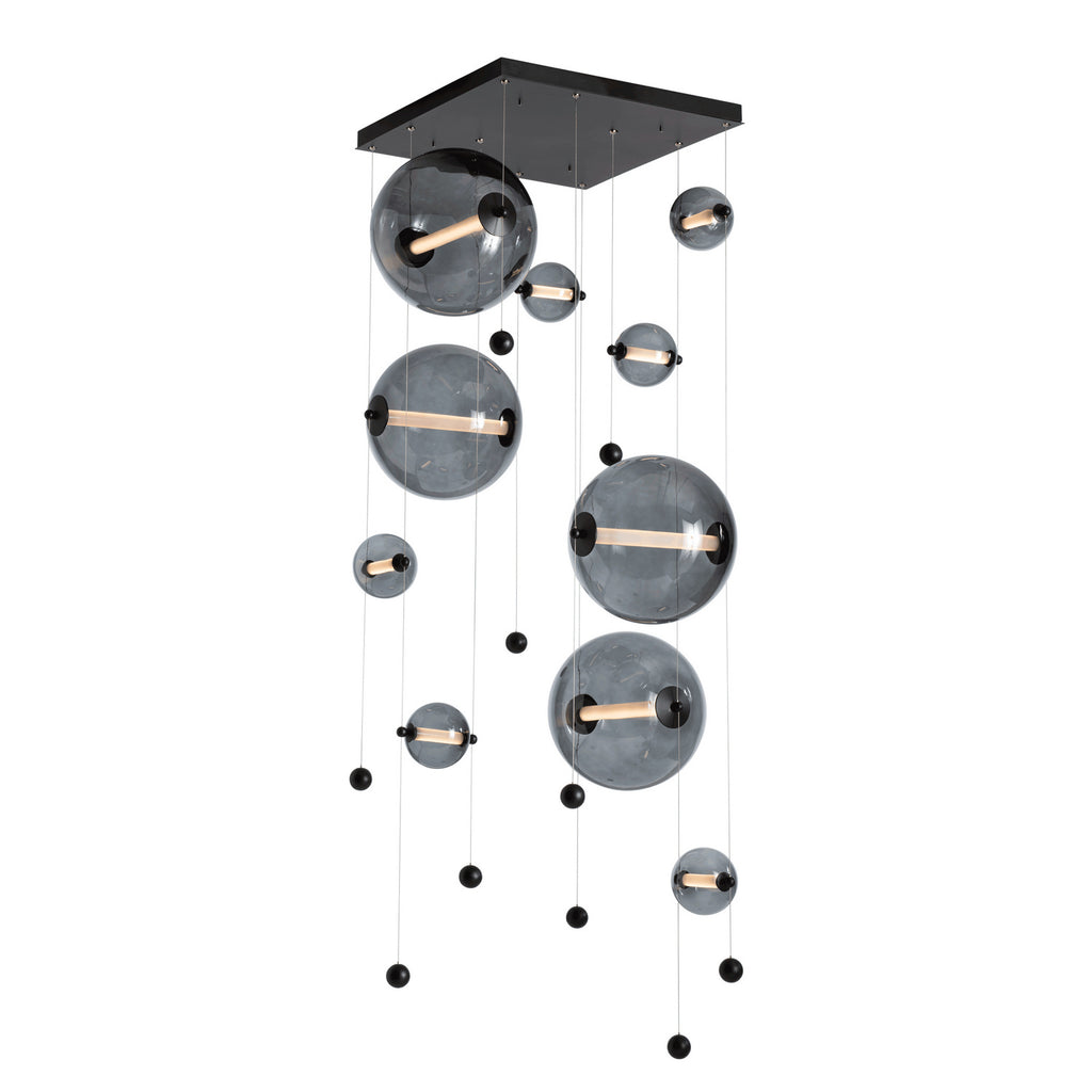 Abacus 10-Light Square LED Pendant