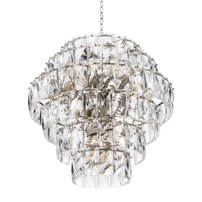 Chandelier Amazone L - 26 Lights, Clear Crystal Glass