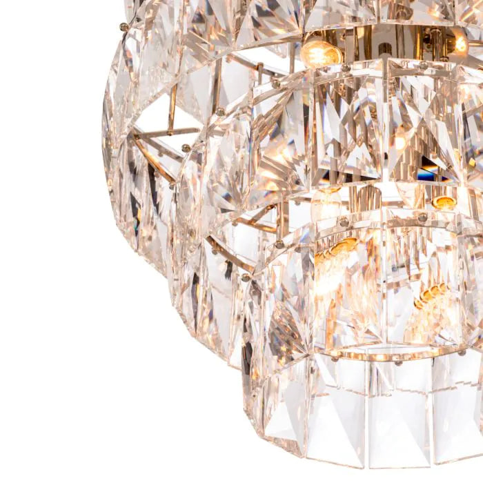 Chandelier Amazone L - 26 Lights, Clear Crystal Glass