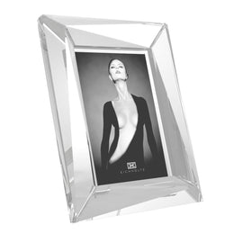 Picture Frame Obliquity L Crystal Glass Set of 2