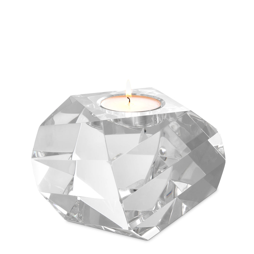 Tealight Holder Lucidity Crystal Glass