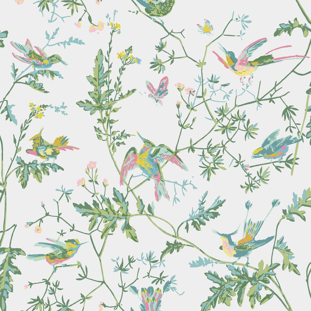 Hummingbirds - Green/Pink