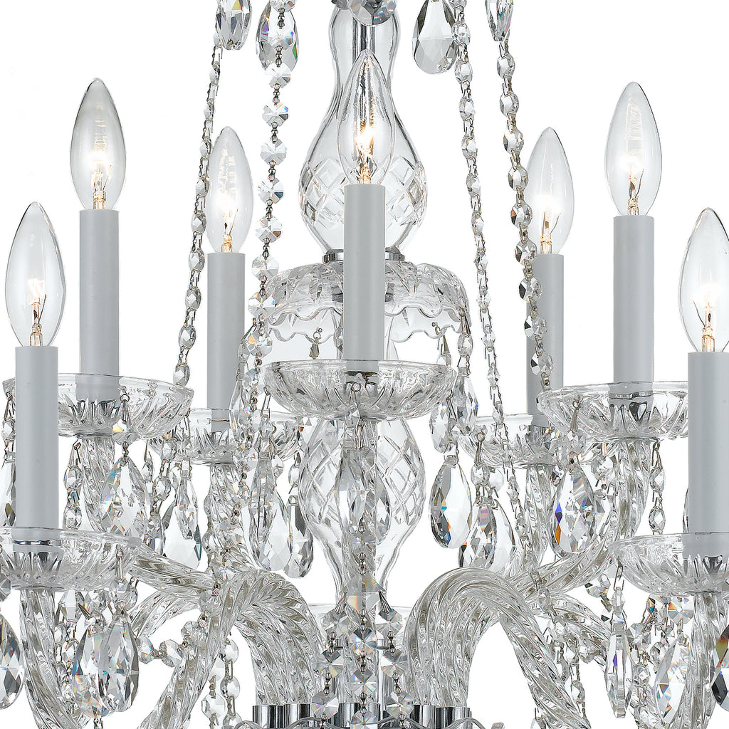 Traditional Crystal 10 Light Chandelier