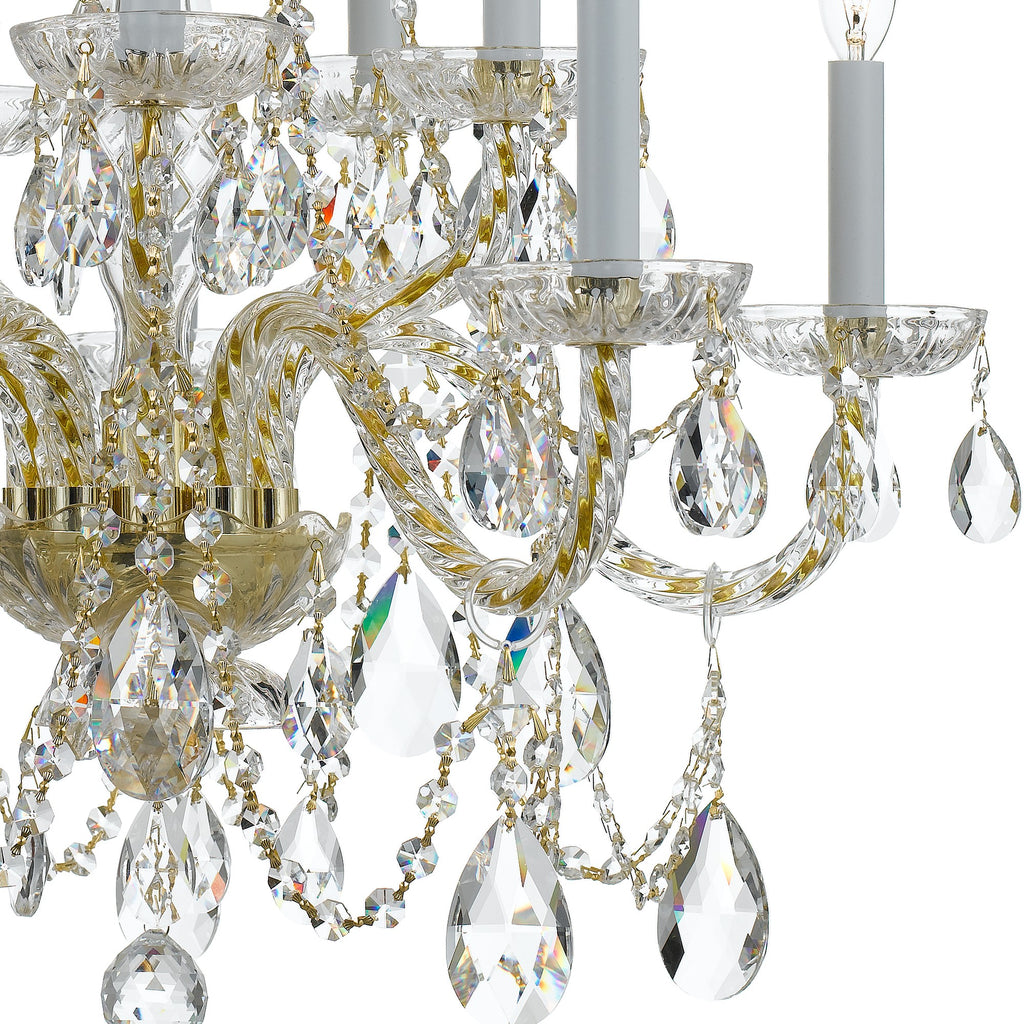 Traditional Crystal 10 Light Chandelier