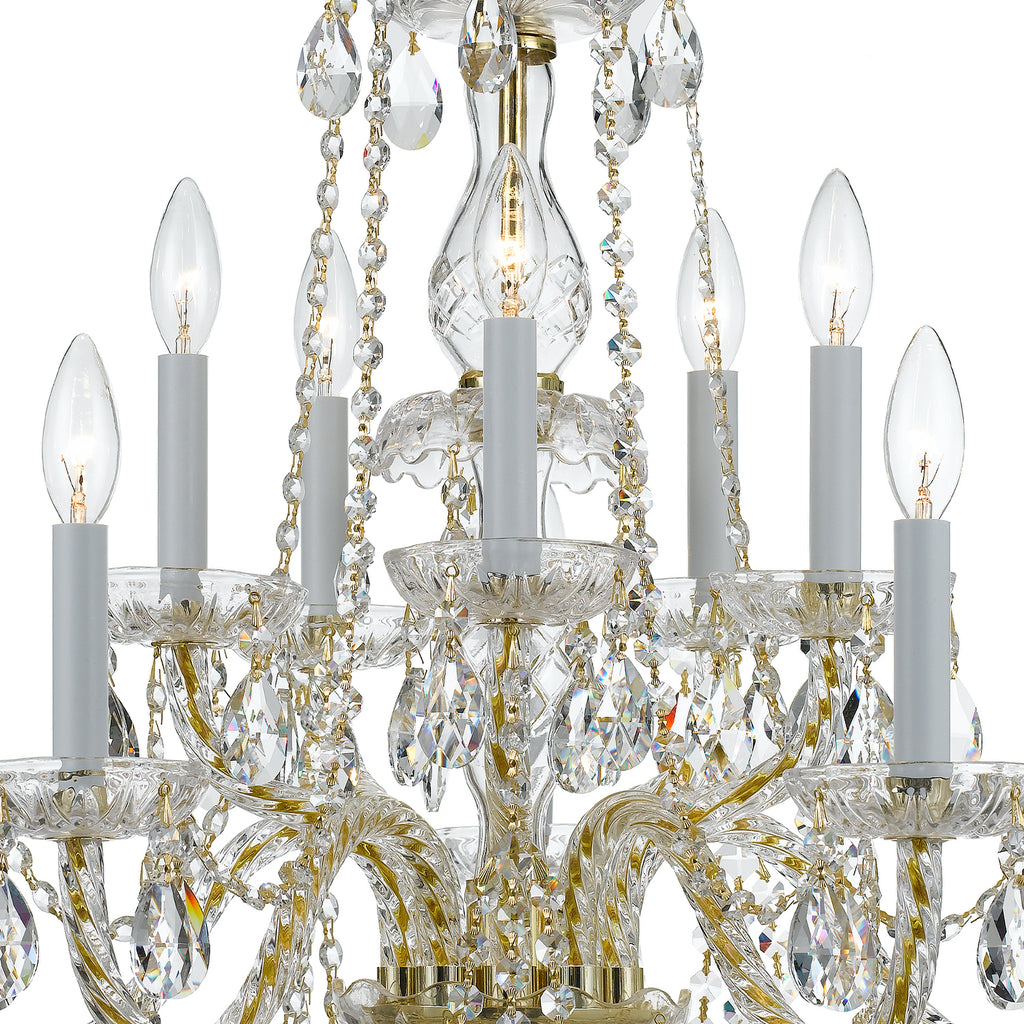 Traditional Crystal 10 Light Chandelier