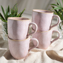 Litchi Organic Mugs, Set of 4