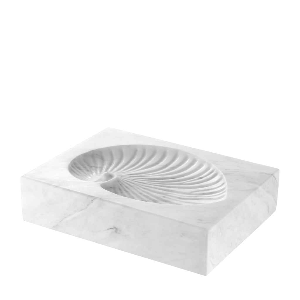 Object Conchiglia White Marble