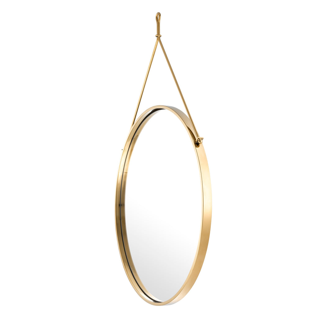 Mirror Morongo Gold Finish