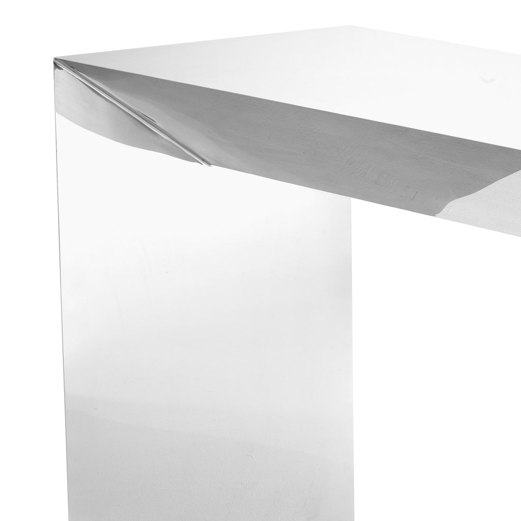 Console Table Carlow Polished Stainless Steel