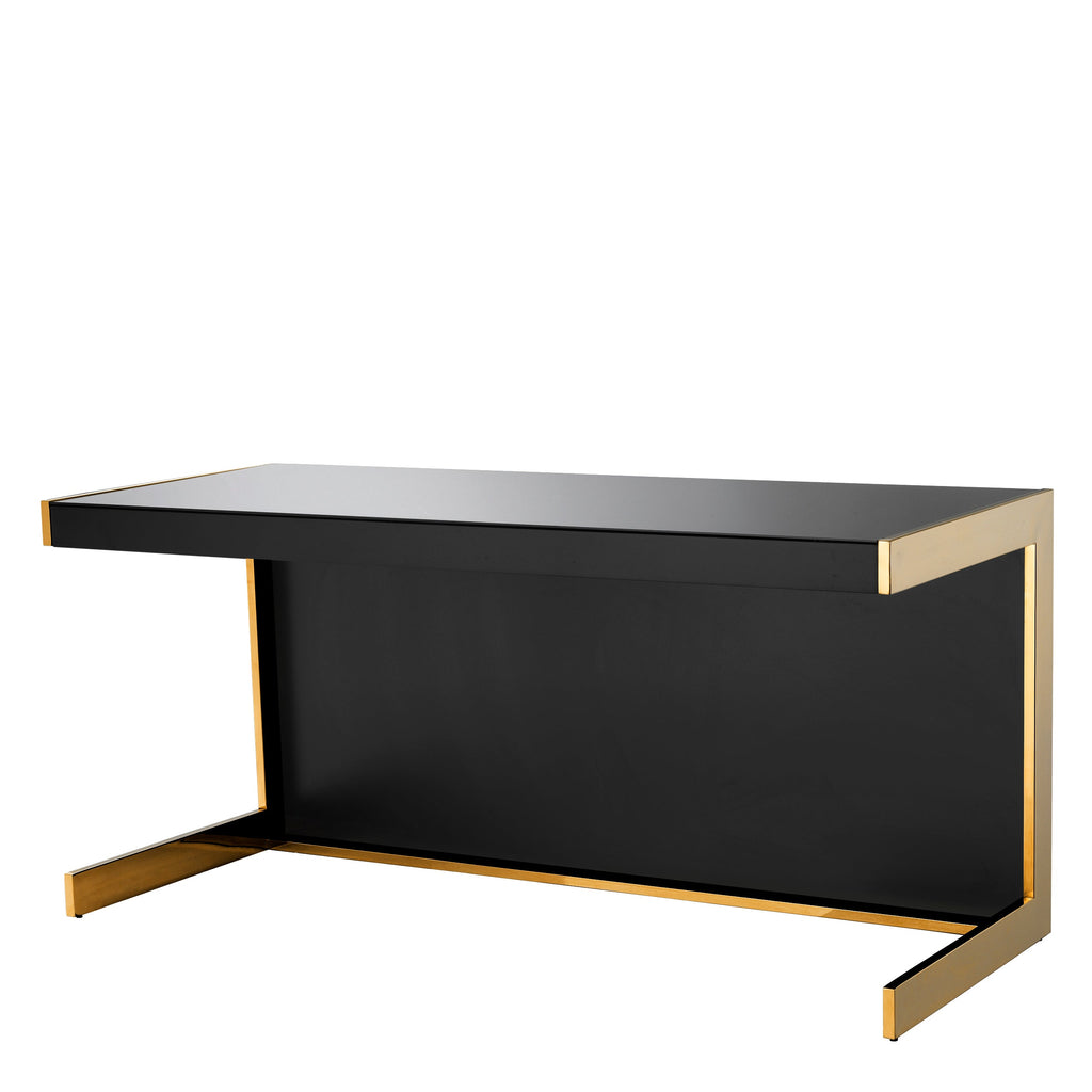 Desk Cosmo Gold Finish