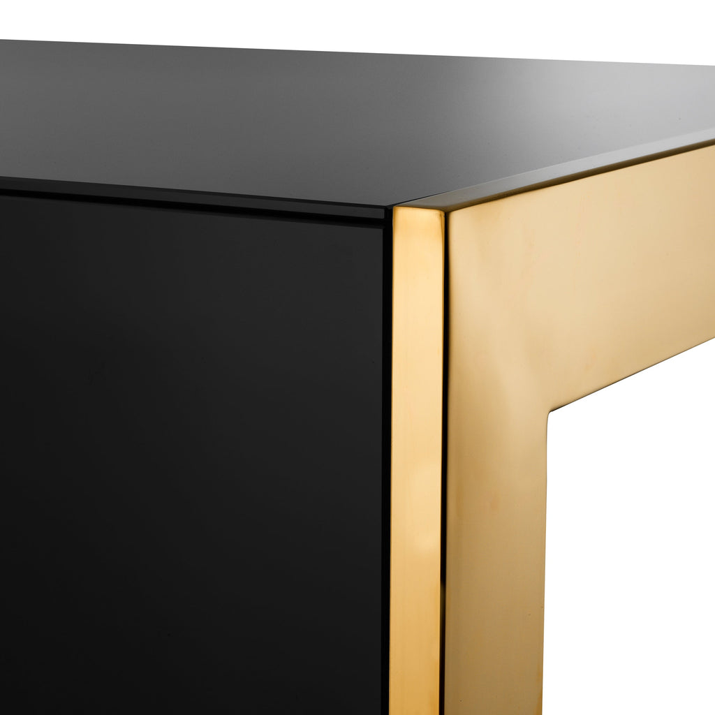 Desk Cosmo Gold Finish