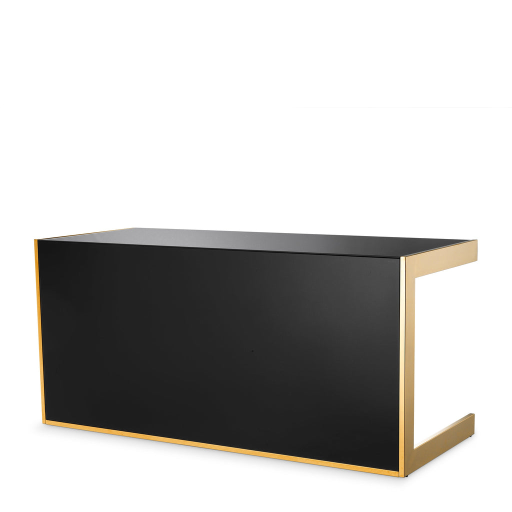 Desk Cosmo Gold Finish