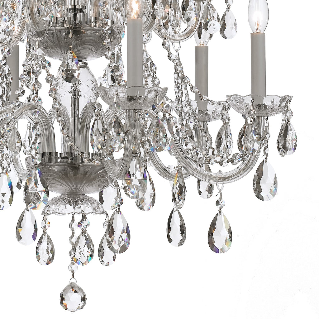 Traditional Crystal 12 Light Chandelier