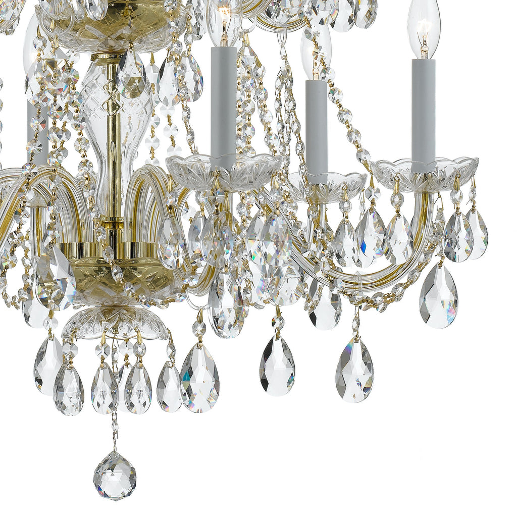 Traditional Crystal 12 Light Chandelier