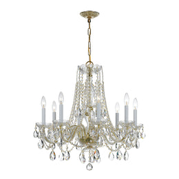 Traditional Crystal 8 Light Chandelier