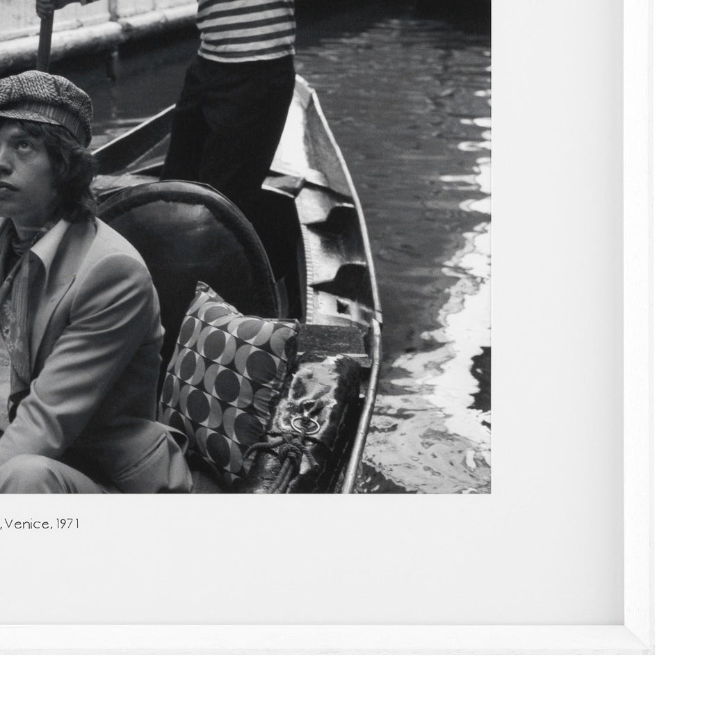 Print Ec309 Mick Jagger, Venice 1971