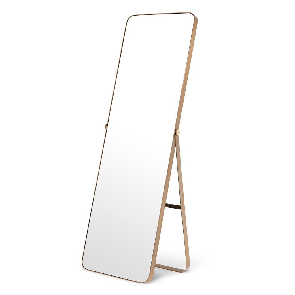 Mirror Hardwick Brushed Brass Finish