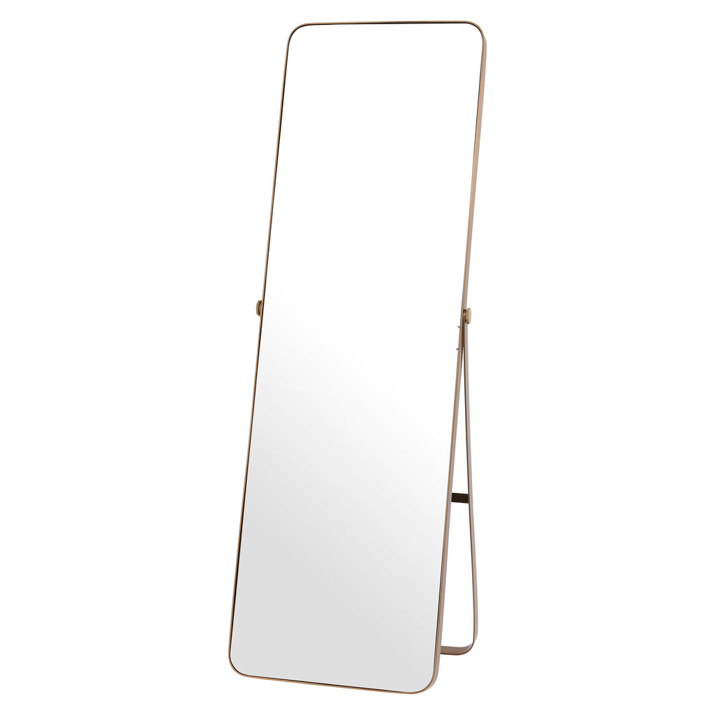 Mirror Hardwick Brushed Brass Finish