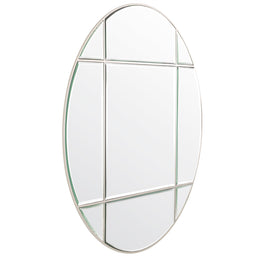 Mirror Beaumont Round Nickel Finish