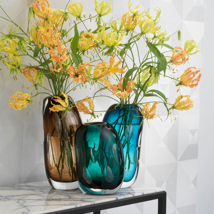 Vase Sianni M Blue