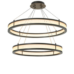 Chandelier Damien Double Bronze Highlight Fin UL