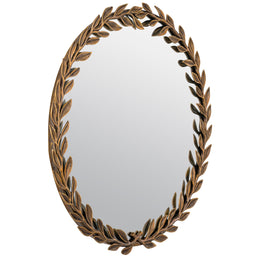 Mirror Duras Vintage Brass Finish