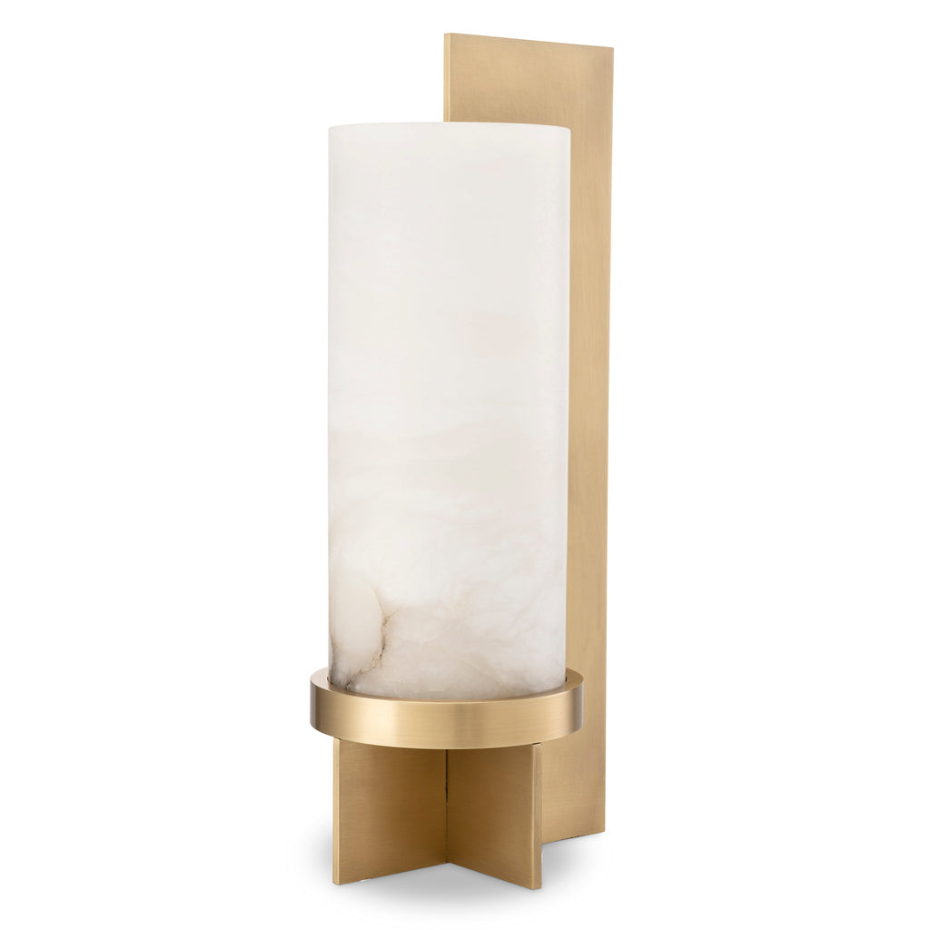 Table Lamp Atilla Antique Brass Finish UL