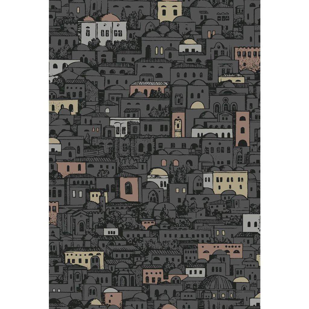 Mediterranea - Charcoal & Metallic