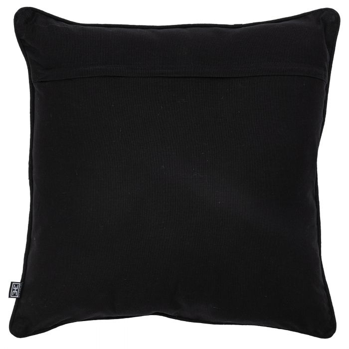 Cushion Spray Square Black White