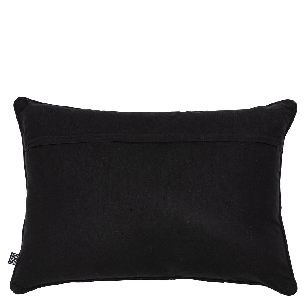 Cushion Spray Rectangular Black White