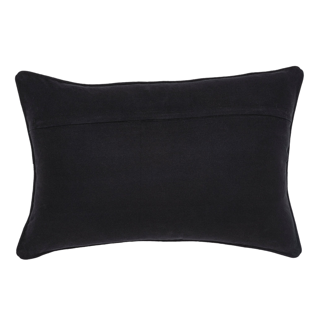 Cushion Spray Rectangular Black Gold