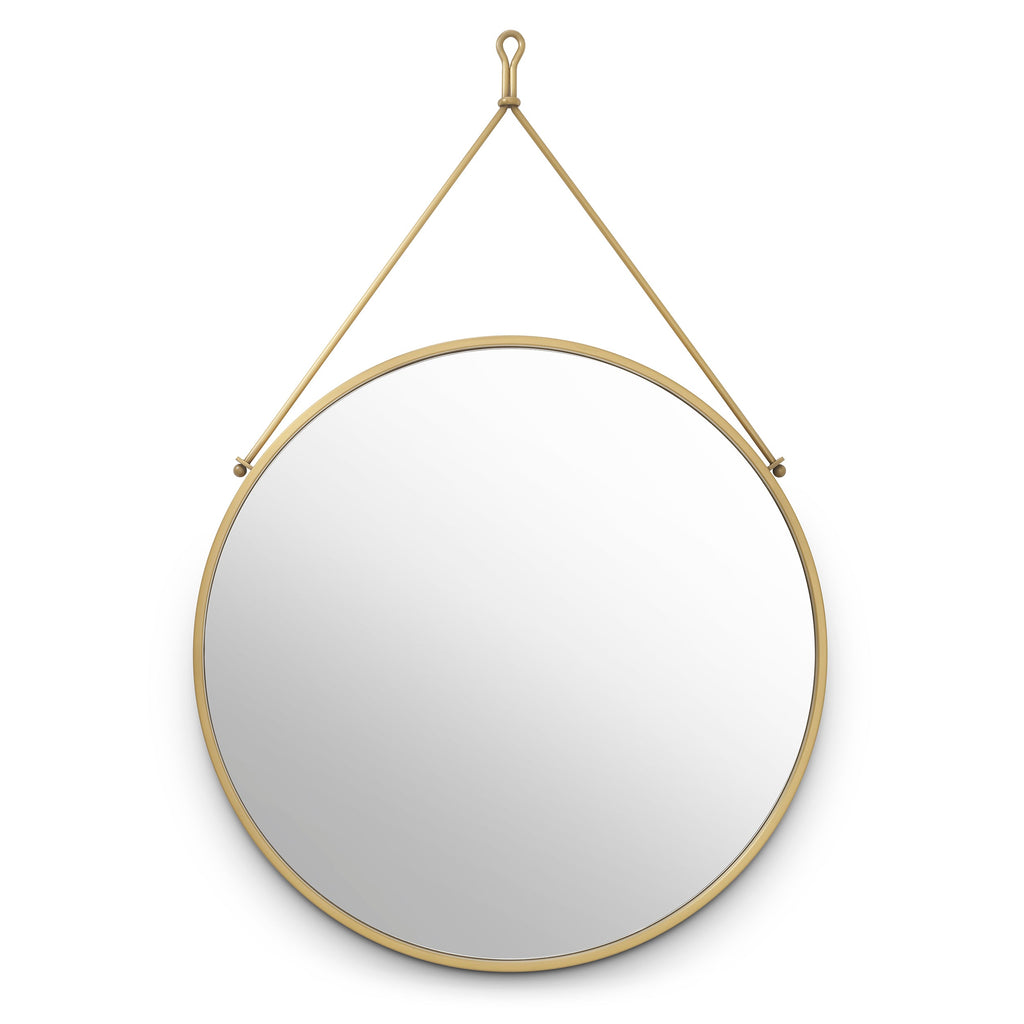 Mirror Morongo Brushed Brass Finish